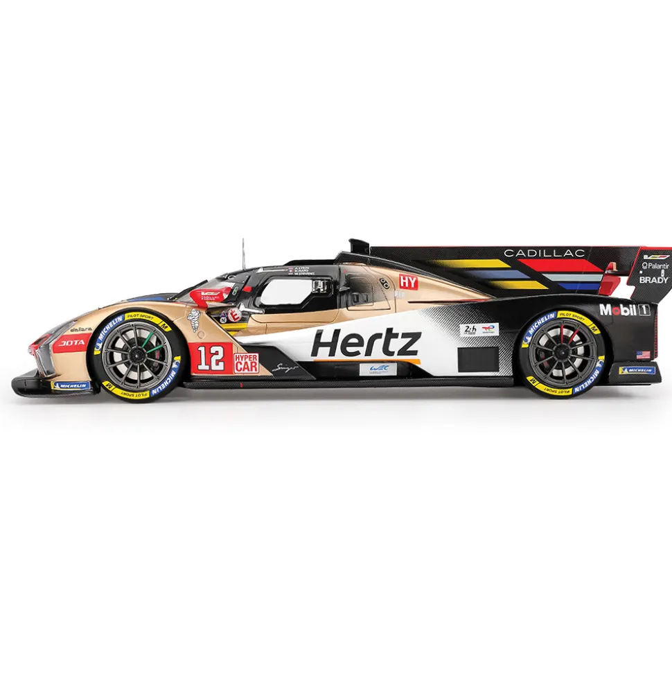 Cadillac V-Series.R #12 CADILLAC HERTZ TEAM JOTA 2025 Le Mans 24 Hrs 1:18 Scale Cast Resin Model Car by Top Speed