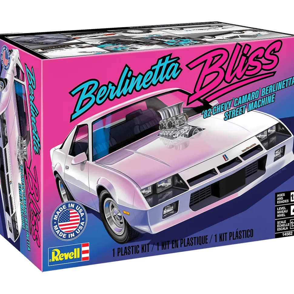 '82 Camaro Berlinetta Street Machine 1:25 Scale Plastic Model Kit by Revell