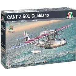 CANT Z.501 Gabbiano 1/72 Kit 1:72 scale Plastic by Italeri