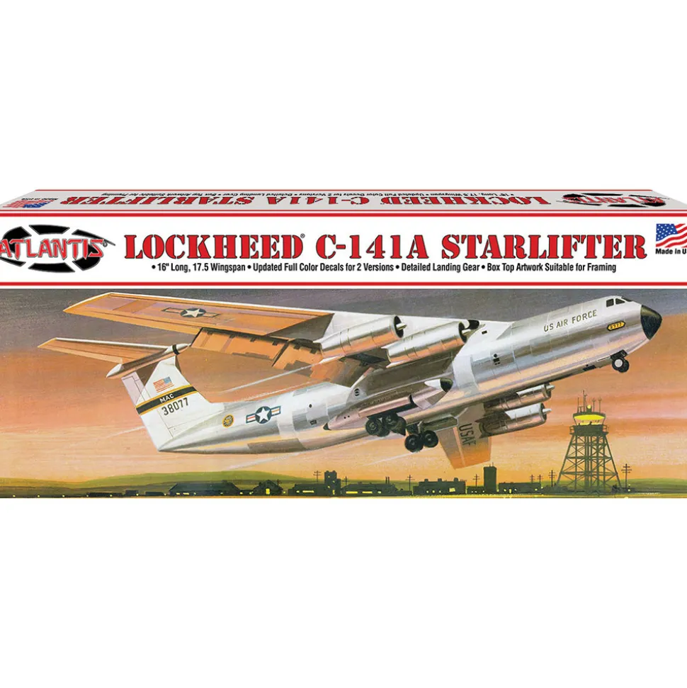 C-141A Starlifter 1/108 Kit Atlantis (A376) 1/108 Plastic by Atlantis Models