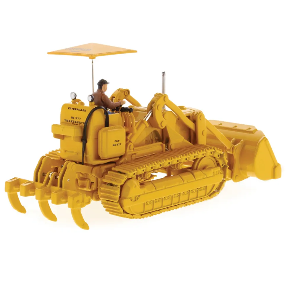 Caterpillar Vintage 977D Traxcavator 1:50 Scale Diecast Construction by Diecast Masters