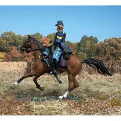 Cavalry Corporal on Trotting Horse, No.1 1/30 Figure WILLIAM BRITAIN (31504) 1:30 scale Metal by William Britain