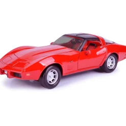 1979 C3 Chevy Corvette - Red 1:24 Scale Diecast Model Car by Motormax
