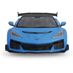 2025 C8 Corvette ZR1 - Riptide Blue 1:18 Scale Diecast Model Car by Maisto