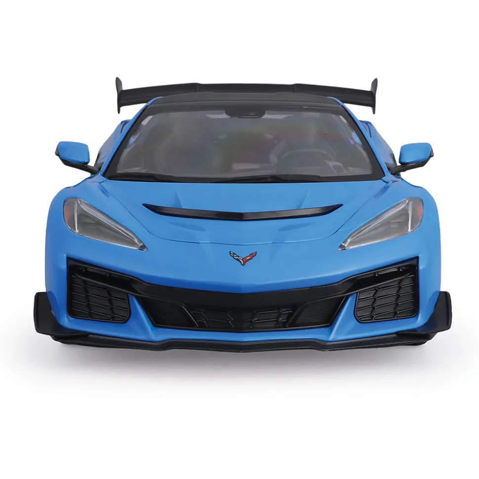 2025 C8 Corvette ZR1 - Riptide Blue 1:18 Scale Diecast Model Car by Maisto