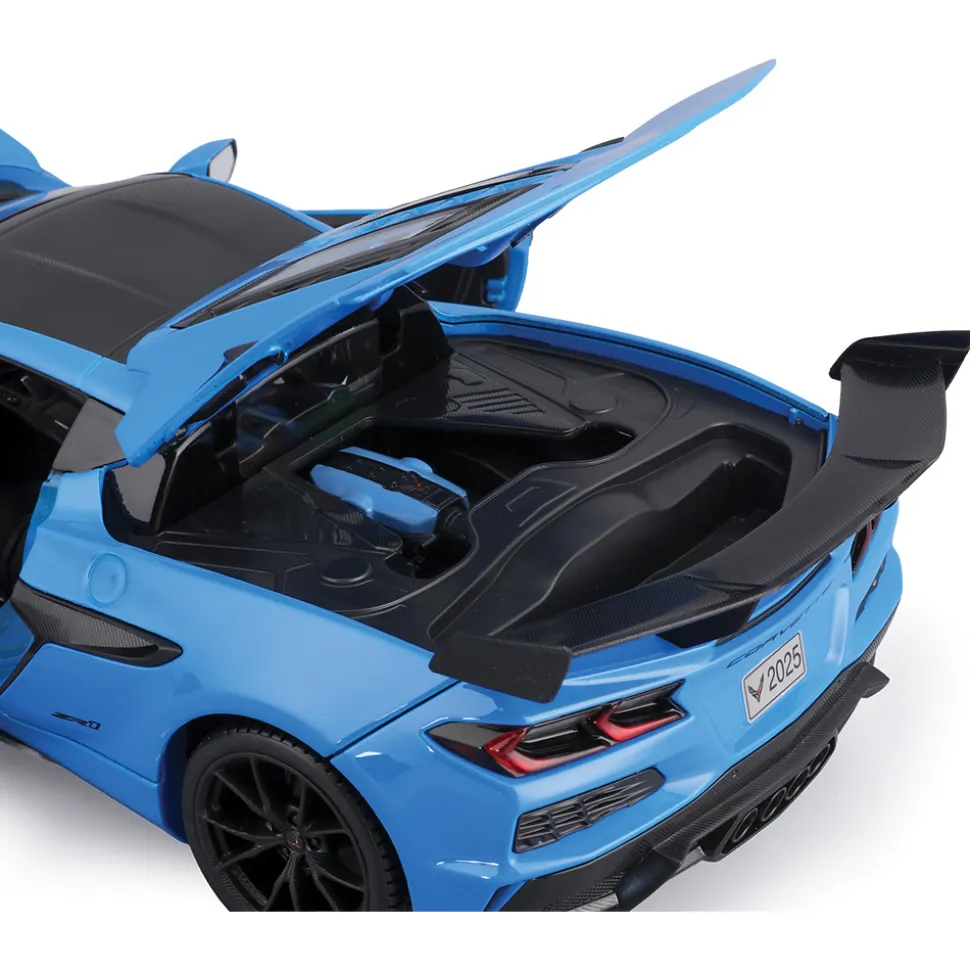 2025 C8 Corvette ZR1 - Riptide Blue 1:18 Scale Diecast Model Car by Maisto