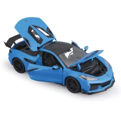 2025 C8 Corvette ZR1 - Riptide Blue 1:18 Scale Diecast Model Car by Maisto