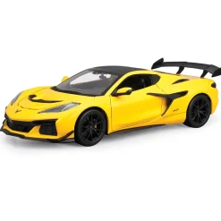 2025 C8 Corvette ZR1 - Yellow 1:18 Scale Diecast Model Car by Maisto