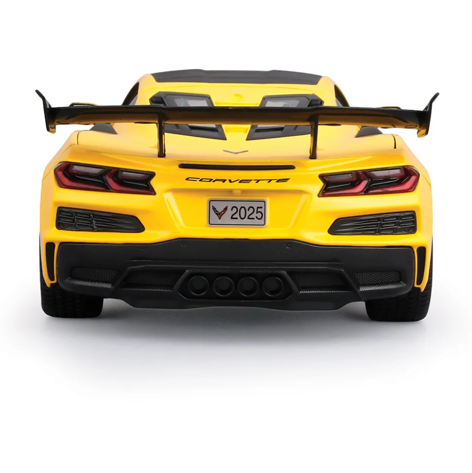 2025 C8 Corvette ZR1 - Yellow 1:18 Scale Diecast Model Car by Maisto