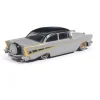 1957 Chevrolet Bel Air - Lowrider - Gray 1:64 Scale Diecast Model Car by IXO Models