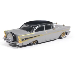 1957 Chevrolet Bel Air - Lowrider - Gray 1:64 Scale Diecast Model Car by IXO Models