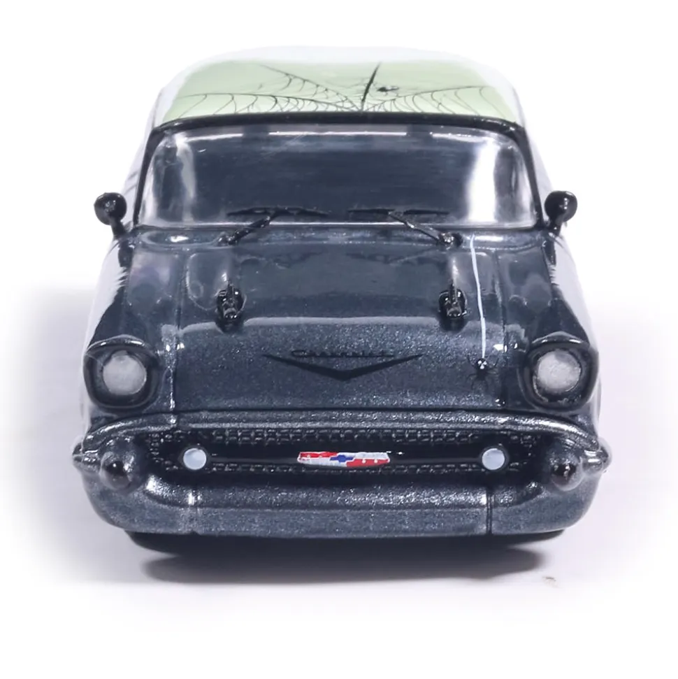 1957 Chevrolet Bel Air - Lowrider - Halloween 1:64 Scale Diecast Model Car by IXO Models