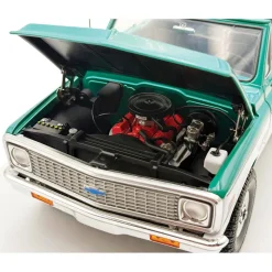 1972 Chevrolet Blazer K/5 CST Route 66 100 Years - Medium Green 1:18 Scale Diecast Model Truck by Acme