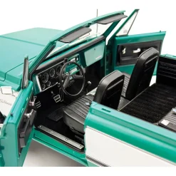 1972 Chevrolet Blazer K/5 CST Route 66 100 Years - Medium Green 1:18 Scale Diecast Model Truck by Acme