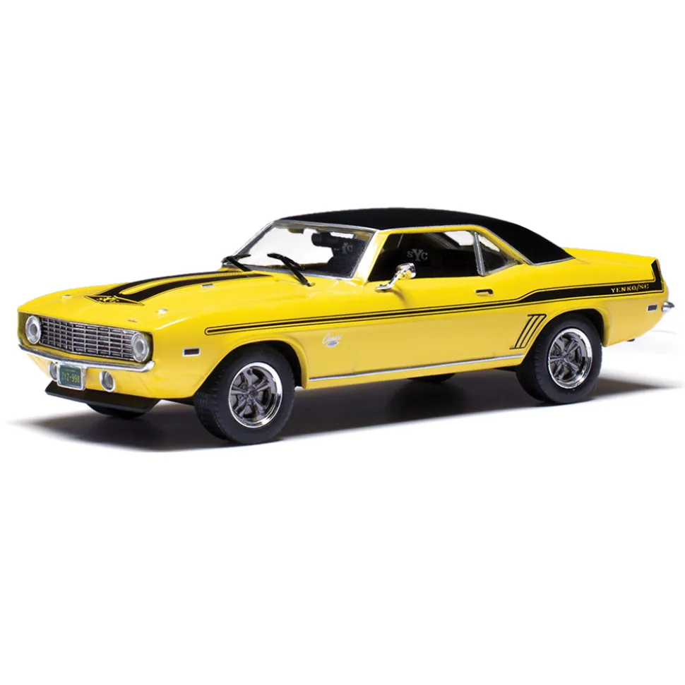 1969 Chevrolet Camaro Yenko SYC - Yellow 1:43 Scale Diecast Model Car by IXO Models