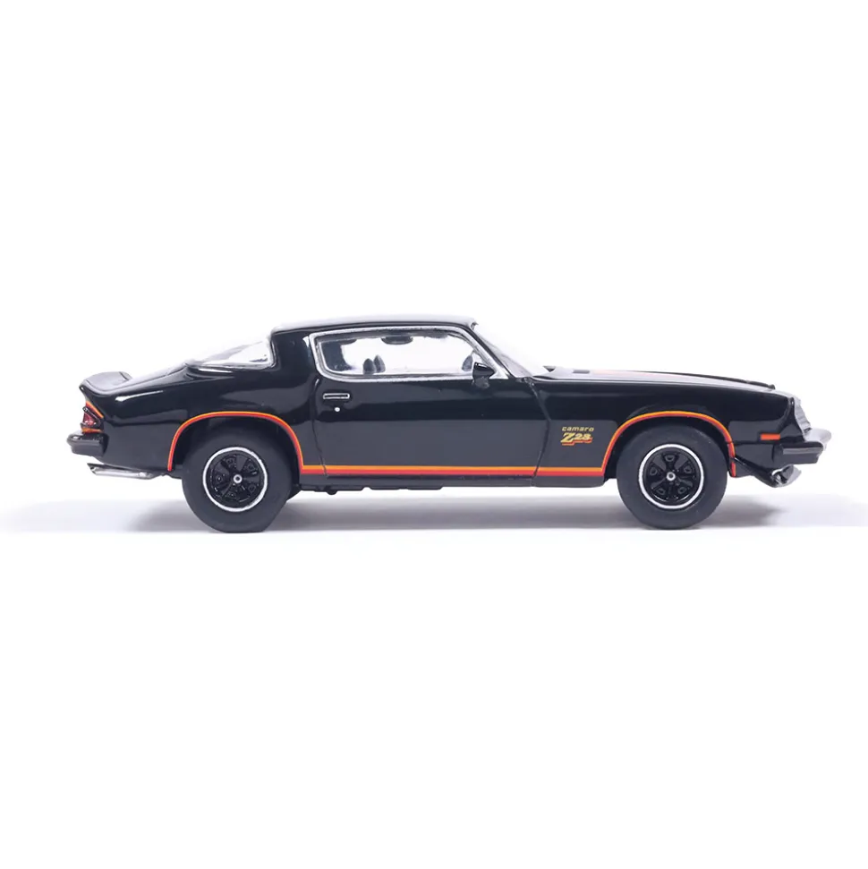 1977 Chevrolet Camaro Z28 - Black 1:64 Scale Diecast Model Car by IXO Models