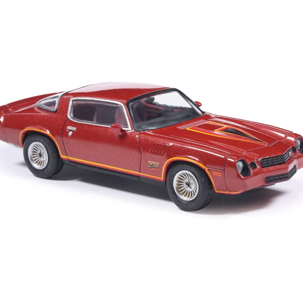 1978 Chevrolet Camaro Z28 - Carmine Metallic 1:64 Scale Diecast Model Car by IXO Models
