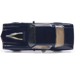 1981 Chevrolet Camaro Z28 - Dark Blue Metallic With Gold Stripes 1:64 Scale Diecast Model Car by IXO Models