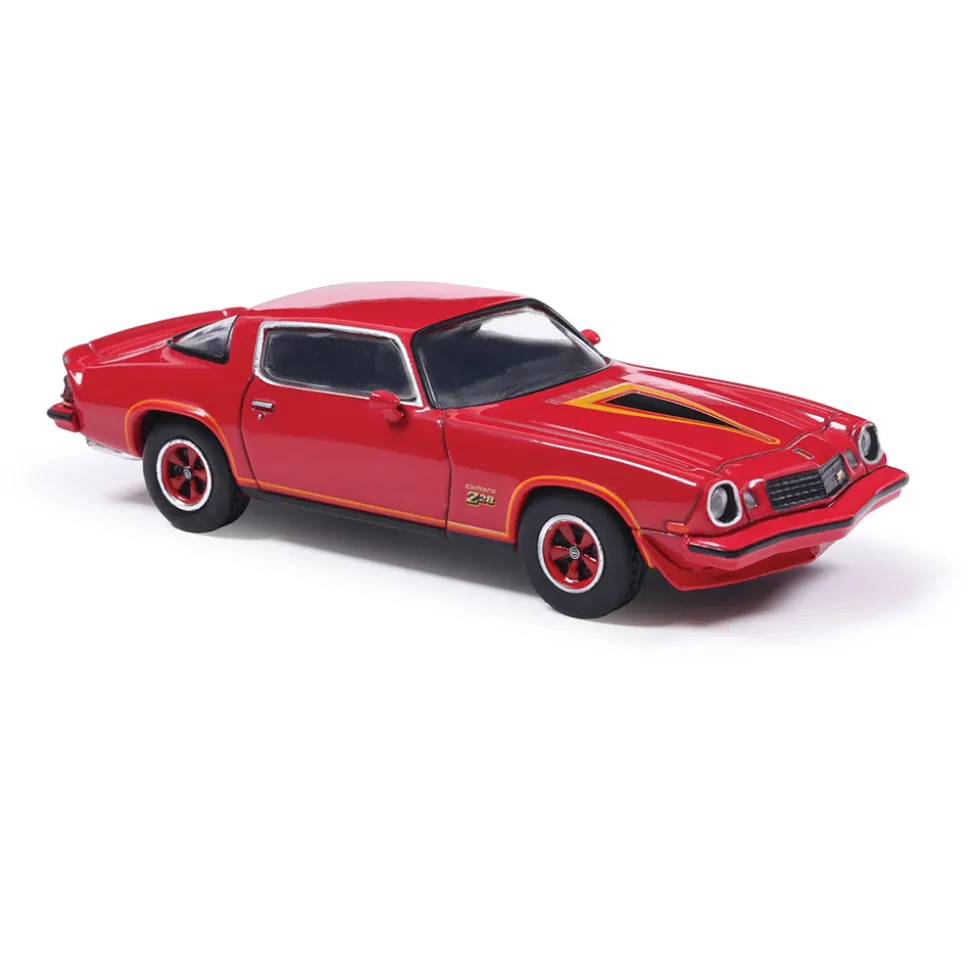 1977 Chevrolet Camaro Z28 - Light Red 1:64 Scale Diecast Model Car by IXO Models
