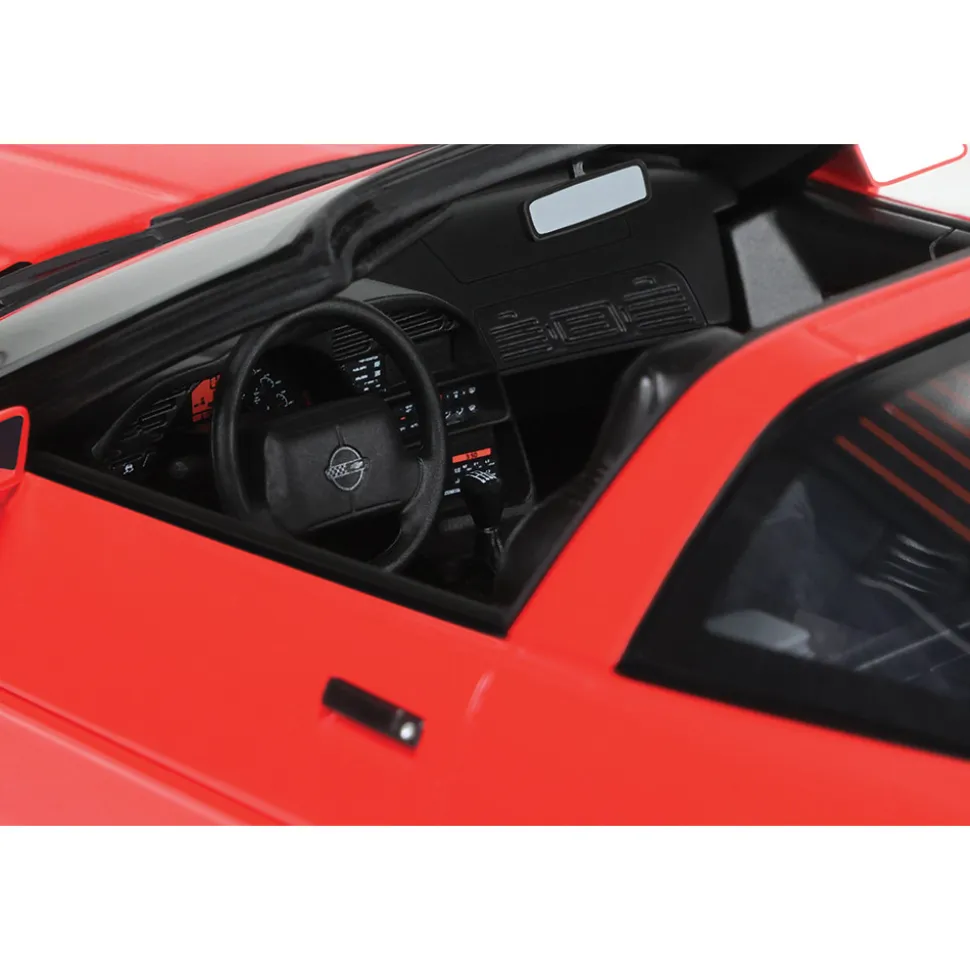 1995 Chevrolet C4 Corvette - Torch Red 1:18 Scale Cast Resin Model Car by GT Spirit