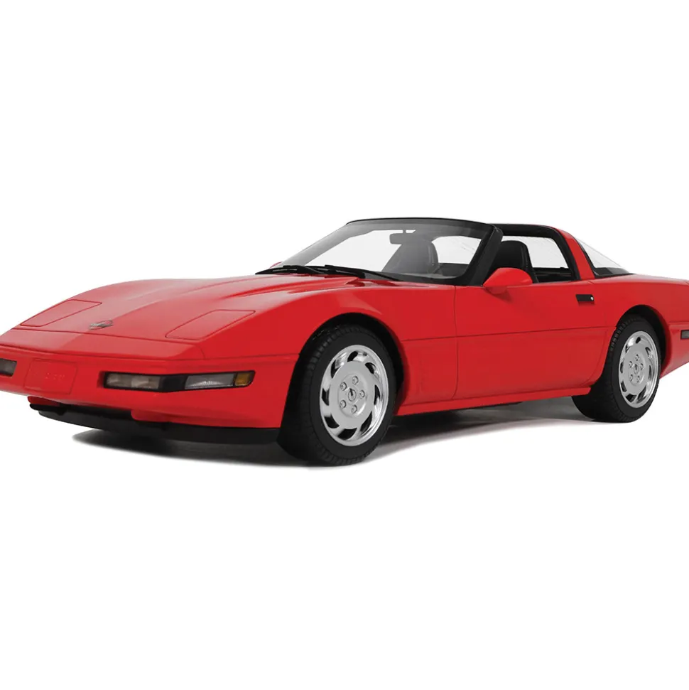 1995 Chevrolet C4 Corvette - Torch Red 1:18 Scale Cast Resin Model Car by GT Spirit