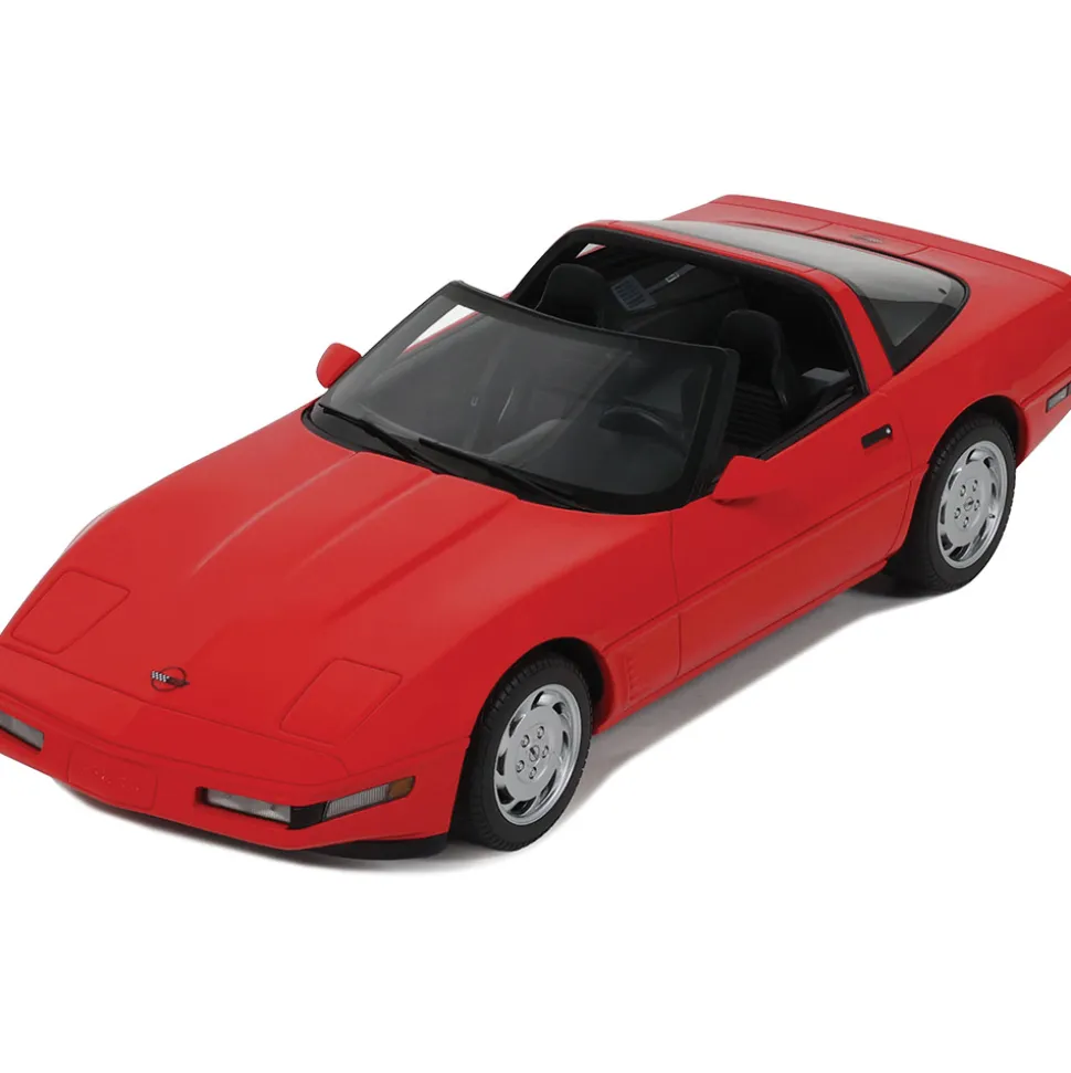 1995 Chevrolet C4 Corvette - Torch Red 1:18 Scale Cast Resin Model Car by GT Spirit