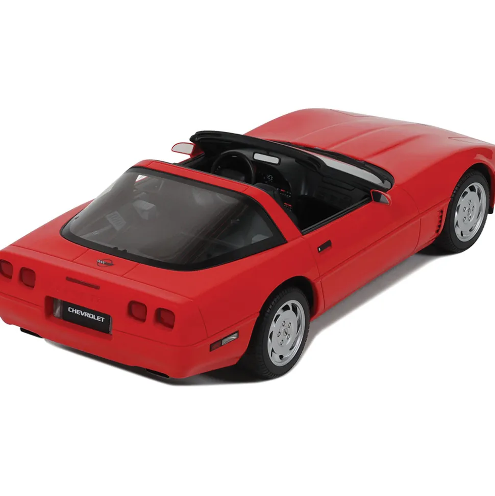 1995 Chevrolet C4 Corvette - Torch Red 1:18 Scale Cast Resin Model Car by GT Spirit