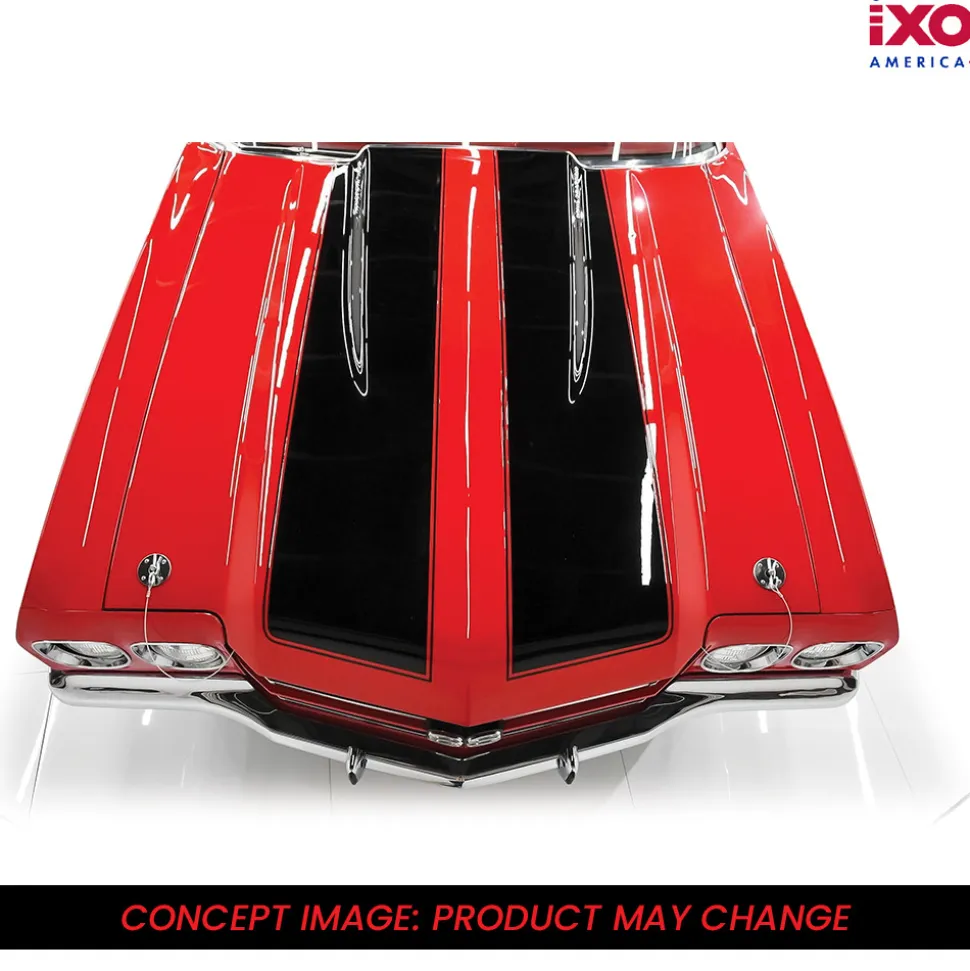 1970 Chevrolet Chevelle SS 454 - Cranberry Red 1:43 Scale Diecast Model Car by IXO Models