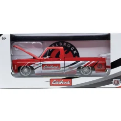 1973 Chevrolet Cheyenne 10 Custom - Edelbrock 1:24 Scale Diecast Model Truck by M2 Machines
