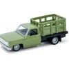 1973 Chevrolet Cheyenne Super 10 Stake Bed 1:64 Scale by M2 Machines