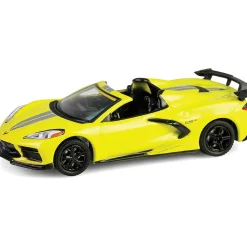 2022 Chevrolet Corvette C8.R Championship Edition Convertible - Yellow 1:64 Scale Diecast Model Car by Greenlight