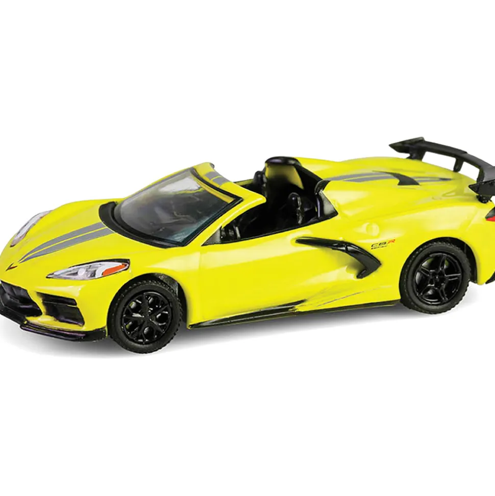 2022 Chevrolet Corvette C8.R Championship Edition Convertible - Yellow 1:64 Scale Diecast Model Car by Greenlight