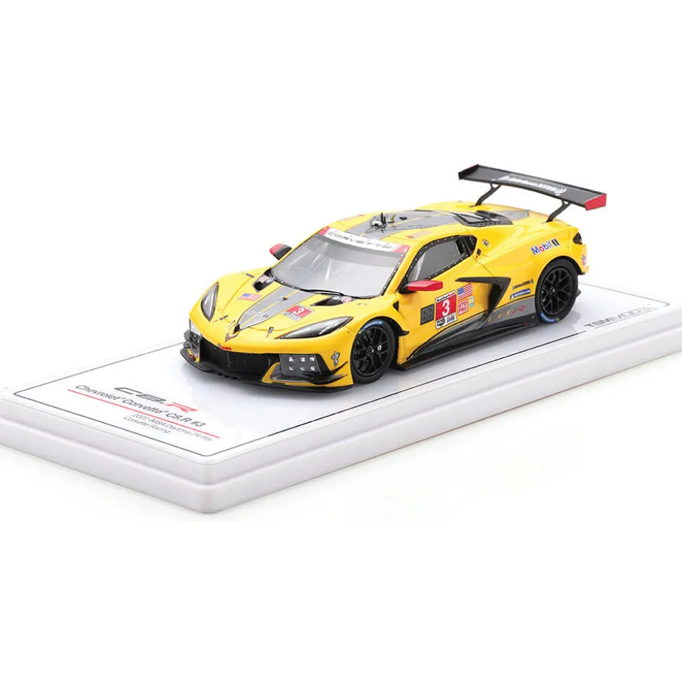 2022 Chevrolet Corvette C8.R #3 Corvette Racing - IMSA Daytona 24 Hrs 1:43 Scale Cast Resin Model Car by TSM-Model