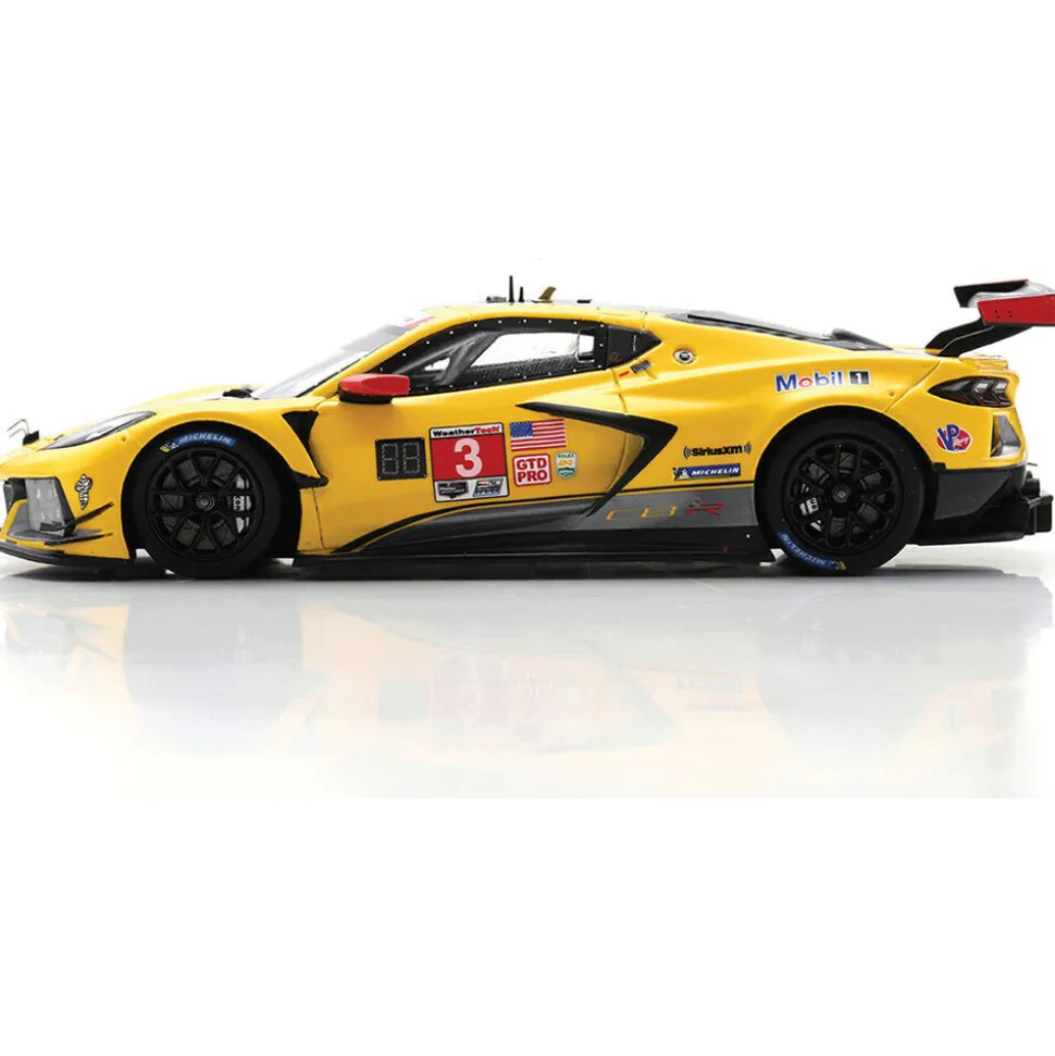 2022 Chevrolet Corvette C8.R #3 Corvette Racing - IMSA Daytona 24 Hrs 1:43 Scale Cast Resin Model Car by TSM-Model