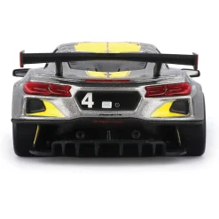 2020 Chevrolet Corvette C8R - Gray 1:43 Scale Diecast Model Car by Bburago