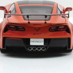 2019 Chevrolet Corvette ZR1 - Sebring Orange Tintcoat 1:18 Scale Diecast Model Car by IXO Models