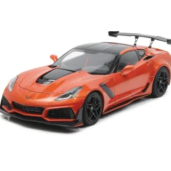 2019 Chevrolet Corvette ZR1 - Sebring Orange Tintcoat 1:18 Scale Diecast Model Car by IXO Models