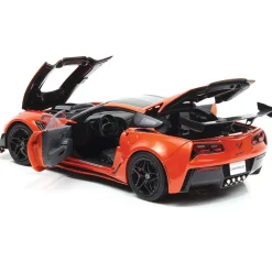 2019 Chevrolet Corvette ZR1 - Sebring Orange Tintcoat 1:18 Scale Diecast Model Car by IXO Models