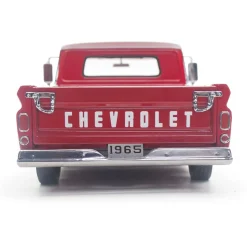 1965 Chevrolet C-10 Styleside Pickup Lowrider - Red 1:18 Scale Diecast Model Truck by Sunstar