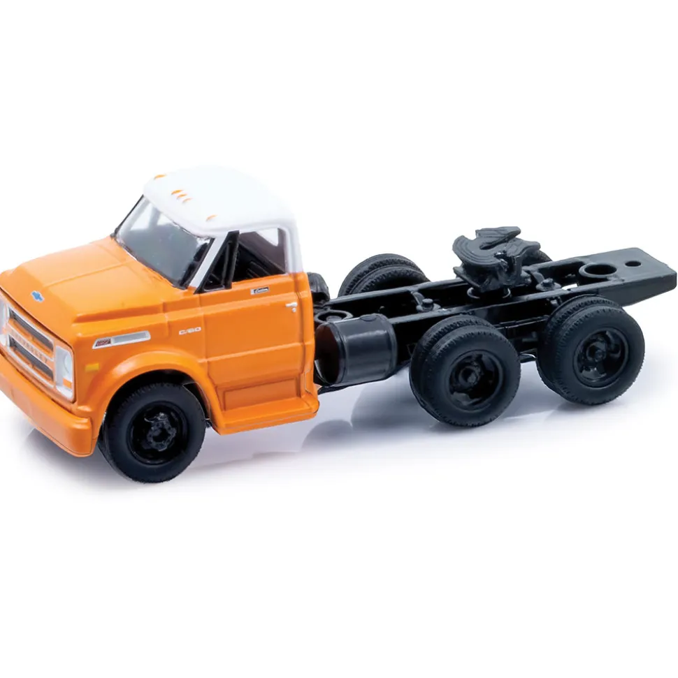1970 Chevrolet C60 Truck & 1974 Chevrolet Cheyenne Super 30 Diecast Collection 1:64 Scale Diecast Model Truck by M2 Machines