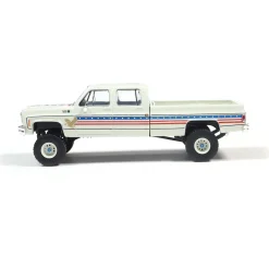 1976 Chevrolet Custom Deluxe K30 Fleetside - July 4th 250th Anniversary Exclusive 1:64 Scale Diecast Model Truck by IXO Models