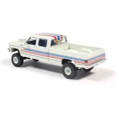1976 Chevrolet Custom Deluxe K30 Fleetside - July 4th 250th Anniversary Exclusive 1:64 Scale Diecast Model Truck by IXO Models