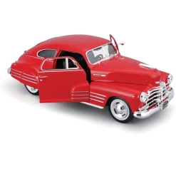 1948 Chevrolet Fleetline Aerosedan - Red 1:24 Scale Diecast Model Car by Maisto