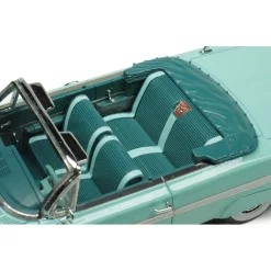 1961 Chevrolet Impala Convertible - Green 1:43 Scale Cast Resin Model Car by Goldvarg Collection