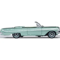 1961 Chevrolet Impala Convertible - Arbor Green 1:87 Scale by Oxford Diecast