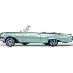 1961 Chevrolet Impala Convertible - Arbor Green 1:87 Scale by Oxford Diecast