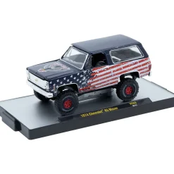 1974 Chevrolet K5 Blazer - Iron Eagle 1:64 Scale Diecast Model Truck by M2 Machines