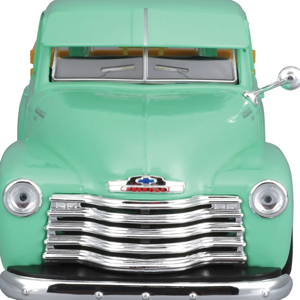 1950 Chevrolet 3100 Pickup Lowrider - Green 1:24 Scale Diecast Model Truck by Maisto