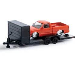 1995 Chevrolet S10 Custom & 1993 Chevrolet C1500 SS454 1:64 Scale Diecast Model Truck by M2 Machines