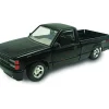 1992 Chevrolet 454 SS Pickup - Black 1:24 Scale Diecast Model Truck by Motormax
